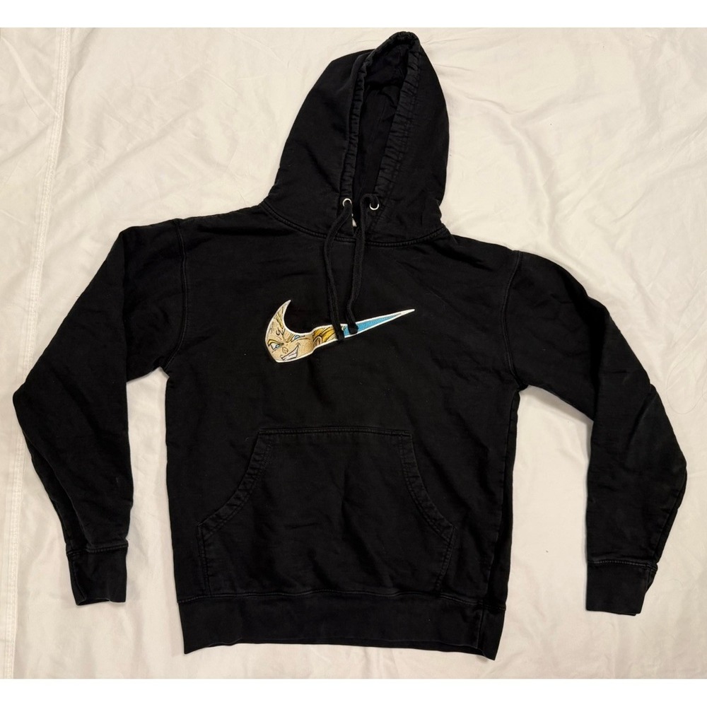 Nike Hoodie Mens Medium Dragon Ball Z Goku Vegetto Anime Embroidered Rare